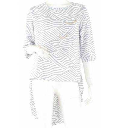 Atasan Chiffon Cewek Lengan 3/4 Nathaniah