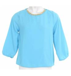 Atasan Cewek Chiffon Lengan 7/8 Kuky Top