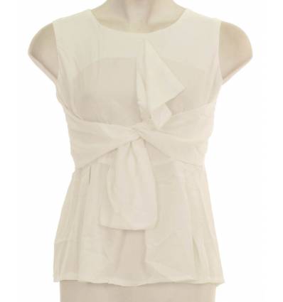 Atasan Chiffon Cewek Tanpa Lengan Livina