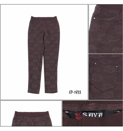 Celana Legging Brokat Cewek Dewasa Saya