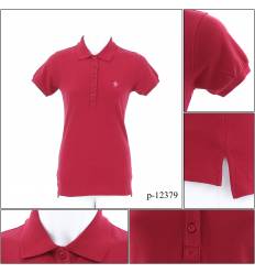 Kaos Berkerah  Cewek Lengan Pendek OSELLA