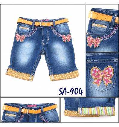 Celana 7/8 Jeans Anak Cewek Pinky