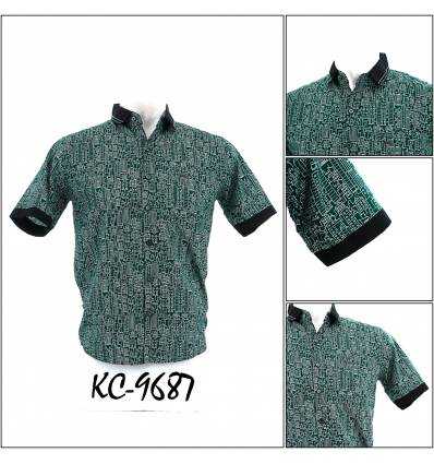 Kemeja Cowok Lengan Pendek Top Ten