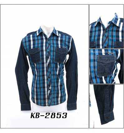 Kemeja Cowok Lengan Panjang Top Ten