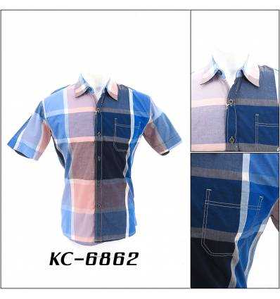 Kemeja Cowok Lengan Pendek Maxmillian