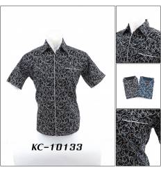 Kemeja Cowok Lengan Pendek John F Gee