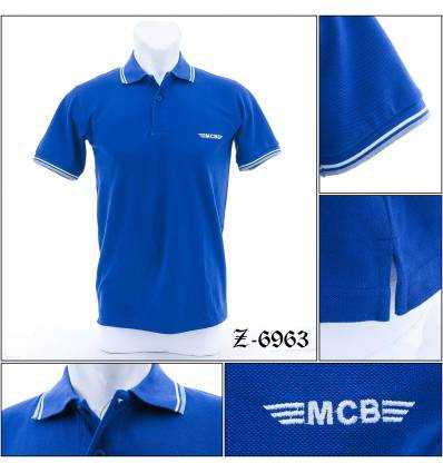 Kaos Kerah Cowok Lengan Pendek MCB