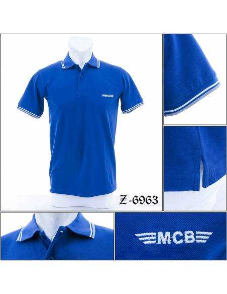 Kaos Kerah Cowok Lengan Pendek MCB
