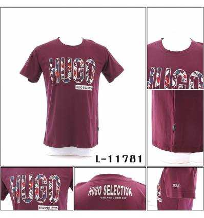 Kaos Oblong Cowok Lengan Pendek Hugo