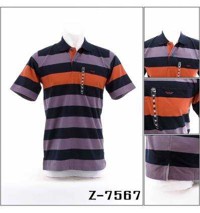 Kaos Kerah Cowok Lengan Pendek Silomide