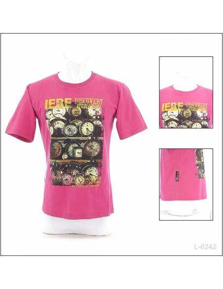 Kaos Oblong Cowok Lengan Pendek IEBE