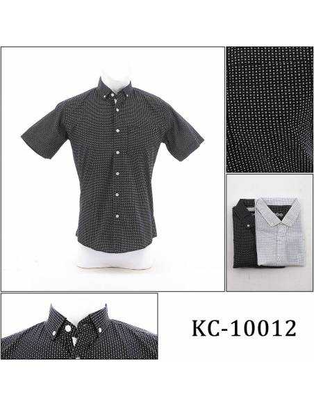 Kemeja Cowok Lengan Pendek RGB