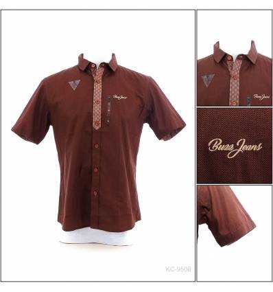 Kemeja Cowok Lengan Pendek Buzz
