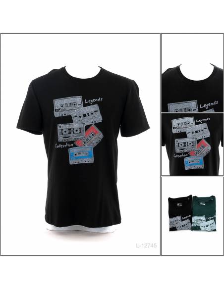 Kaos Oblong Cowok Lengan Pendek Damor