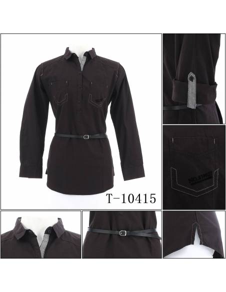 Kemeja Cewek Lengan Panjang By Design