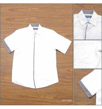 Kemeja Formal Cowok Lengan pendek Calcio