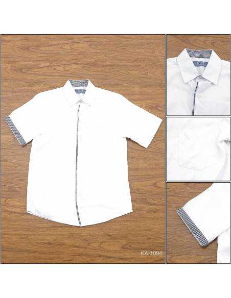 Kemeja Formal Cowok Lengan pendek Calcio