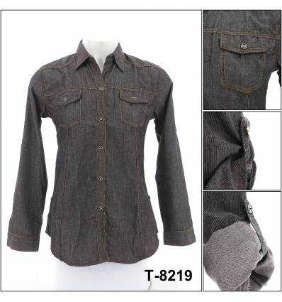 Kemeja Cewek Lengan Panjang Sofia