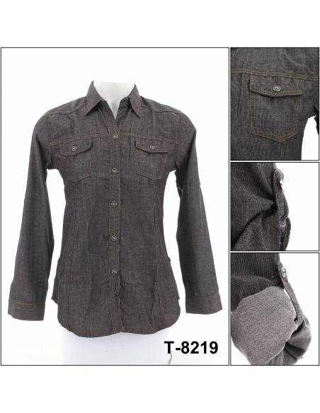 Kemeja Cewek Lengan Panjang Sofia