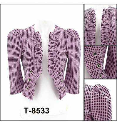 Blazer Cotton Cewek  Lengan Panjang PETER