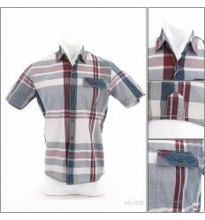 Kemeja Cowok Lengan Pendek Emba