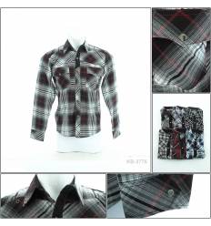 Kemeja Cowok Lengan Panjang Enemy