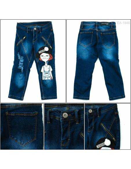 Celana Pendek Jeans Cewek Tre Denim