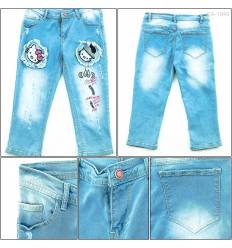 Celana Pendek Jeans Cewek Beauty Blue