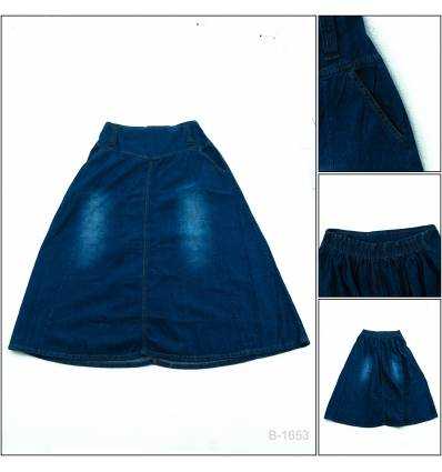 Rok Panjang Jeans Cewek Webe