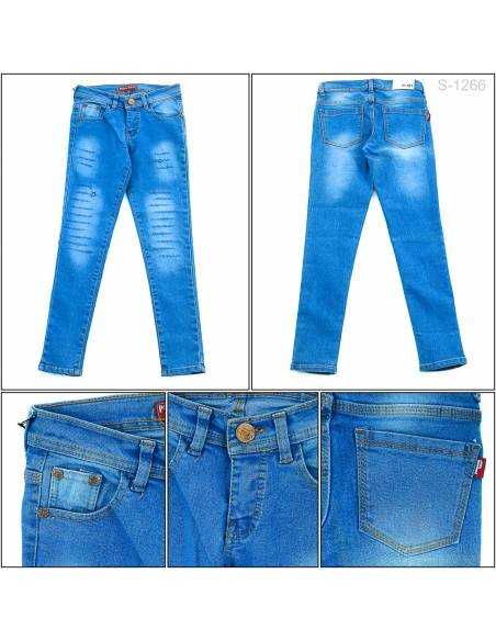 Celana Panjang Jeans Anak Cewek Petra