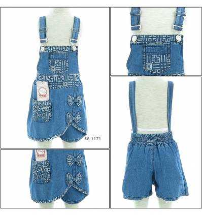 Celana Jeans Bandatan Anak Cewek Viely