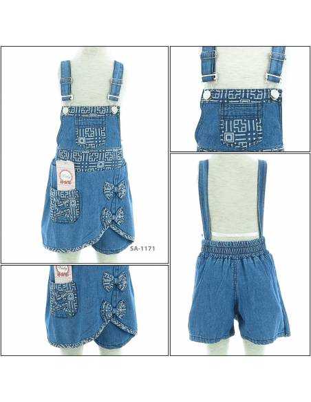 Celana Jeans Bandatan Anak Cewek Viely