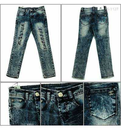 Celana Panjang jeans Anak Cewek Channel