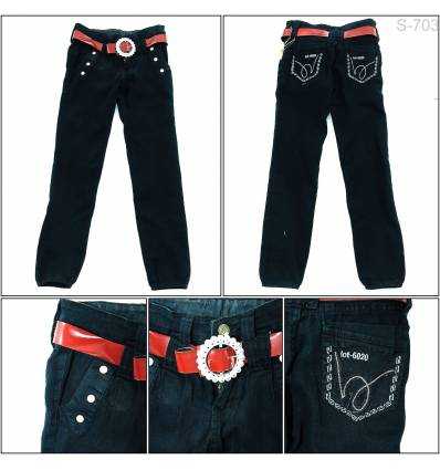 Celana Panjang Jeans Anak Cewek Beauty