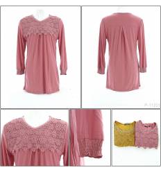 Kaos Cewek Lengan Panjang Aurum