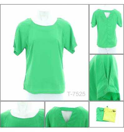 Atasan Cewek Lengan Pendek Raspberry