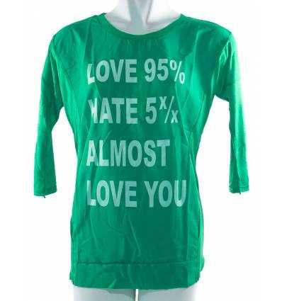 Kaos Cewek Lengan 3/4 MIXIT