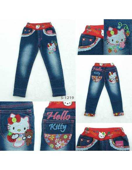 Celana Jeans Panjang Anak Cewek Pinky