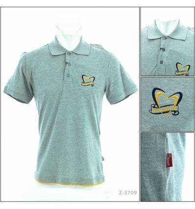 Kaos Kerah Cowok Lengan Pendek Damor