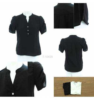 Atasan Cewek Lengan Pendek Raspberry