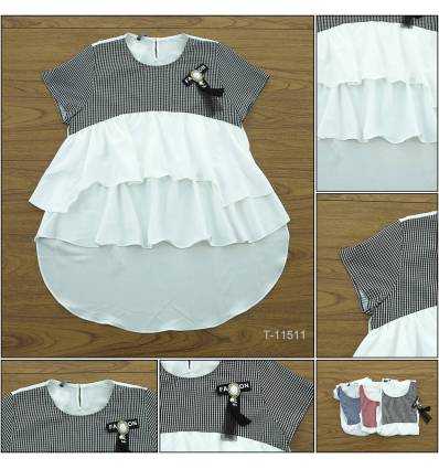 Atasan Cewek Lengan Pendek Kukky Top