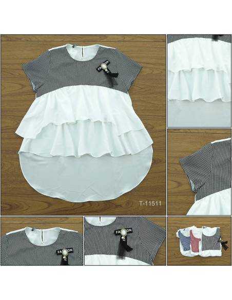 Atasan Cewek Lengan Pendek Kukky Top