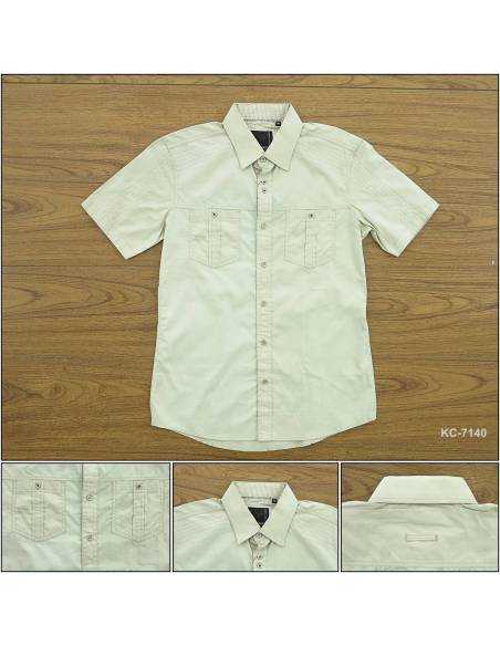 Kemeja Cowok Lengan Pendek Ice Walk