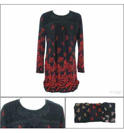 Kaos Cewek Lengan Panjang Aurum