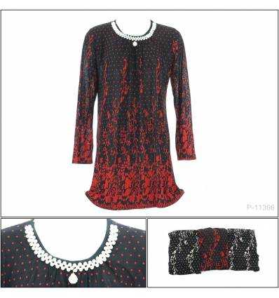 Kaos Cewek Lengan Panjang Aurum