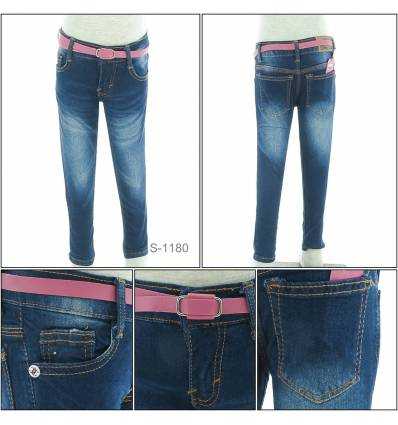 Celana Jeans Panjang anak Cewek Pinky