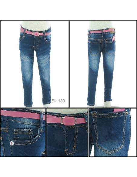 Celana Jeans Panjang anak Cewek Pinky