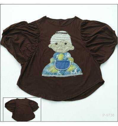 Kaos Cewek Lengan Pendek