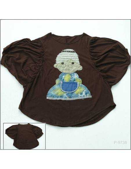 Kaos Cewek Lengan Pendek