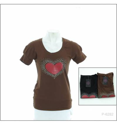 Kaos Cewek Lengan Pendek WWW